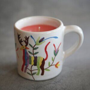 Fallen Orchard Upcycled 6oz Soy Wax Scented Candle Handmade Mug